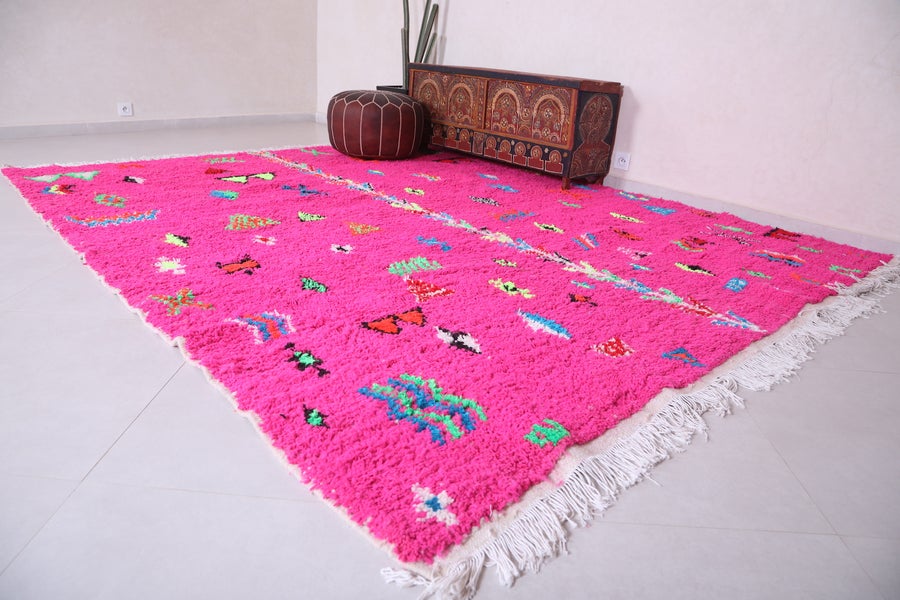 The Quality of The Moroccan Berber Rug Boucherouite Rug