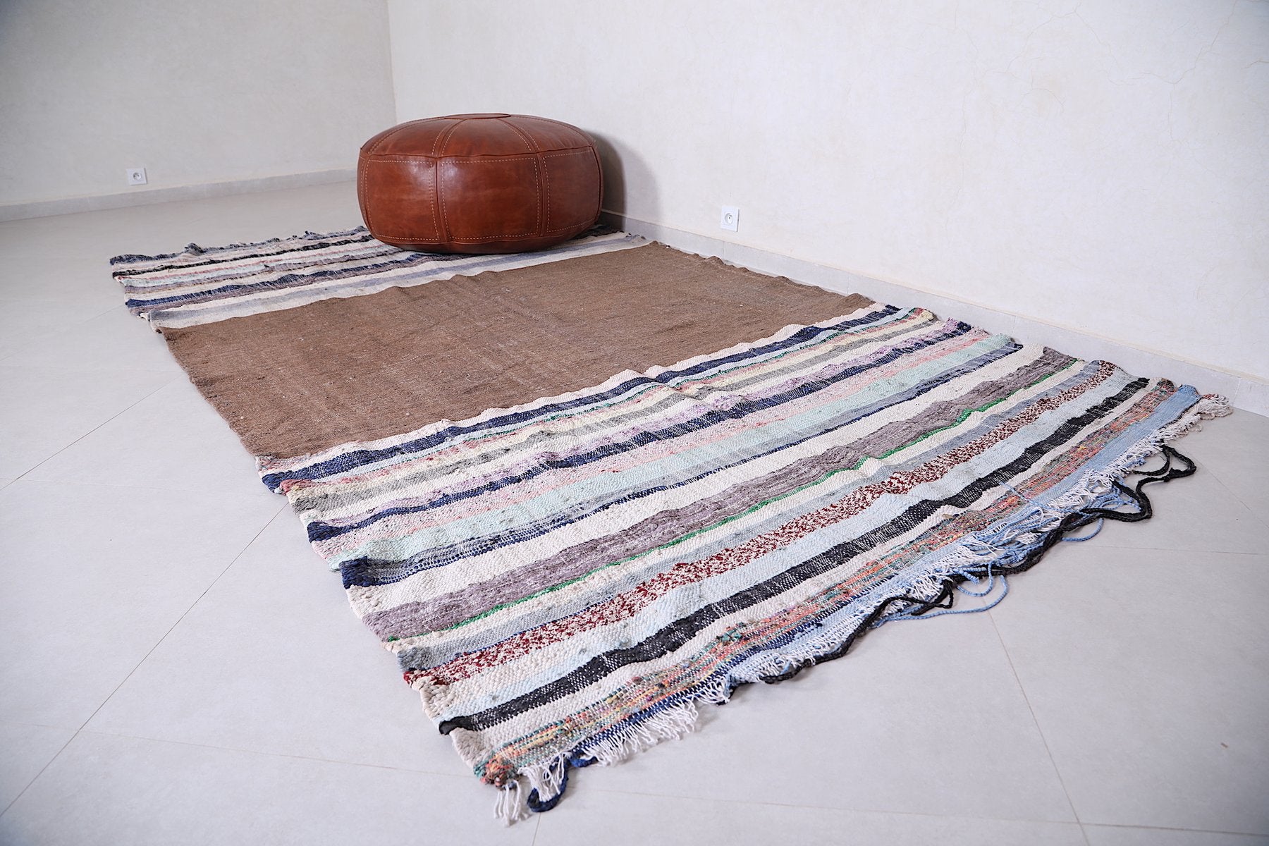 Buying moroccan berber rugs in morocco Boucherouite Rug