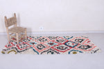 Moroccan berber rug 2.3 X 6.5 Feet - Boucherouite Rugs