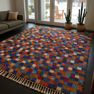 Boucherouite Rugs: A Journey Into Morocco’s Most Creative and Colorful Textile Art