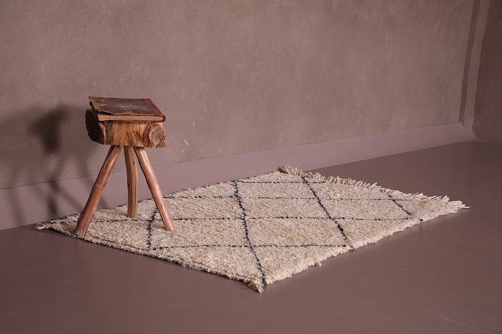 Beni Ourain rug from Berber tribal