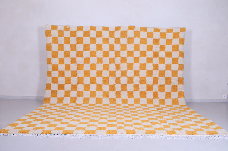 Add Style and Sophistication to Any Room With a Checkered Moroccan Rug