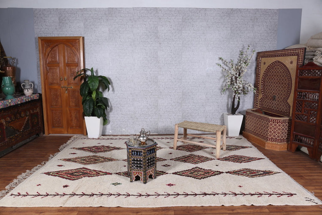 View of Reasons to keep a Moroccan Berber rug in your office – Boucherouite Rug