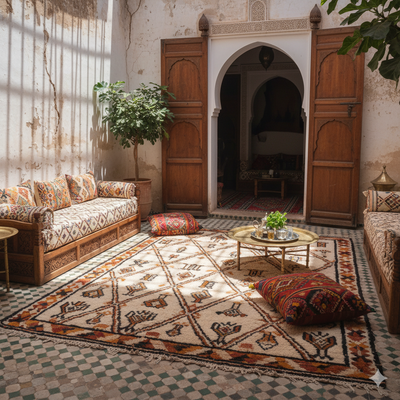 Traditional moroccan homes and rugs - Stories, Symbols, and Enduring elegance