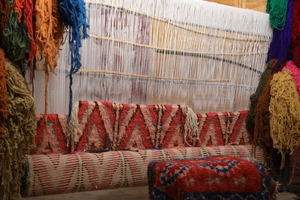 Custom moroccan rug