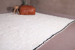Custom Moroccan carpet - berber beni ourain rug - Beige rug