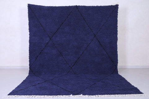 Moroccan rug Blue - Handmade berber rug - Morocco rug