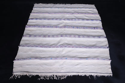 Tribal Wedding berber blanket 4.1 ft x 5.8 ft