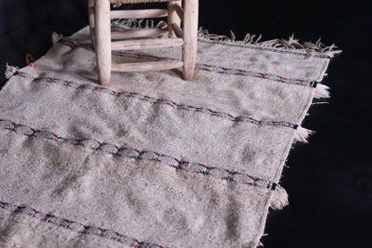Long berber blanket rug 3.2 FT X 6 FT
