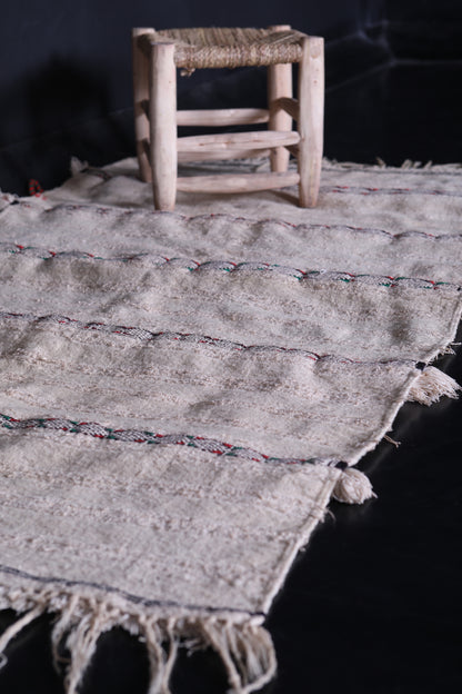 Long berber blanket rug 3.2 FT X 6 FT