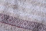 Wedding berber rug blanket 3.9 ft x 5.8 ft