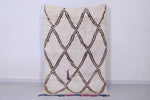 handmade moroccan rug 4.2 X 6 Feet