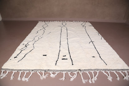 Custom Moroccan Berber rug - Beni Wool rug