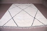 Stunning Beni ourain Moroccan rug - Hand knotted berber carpet - Custom Rug