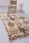 Moroccan berber rug 3 X 6.4 Feet - Beni ourain rugs