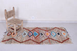 Moroccan berber rug 2.7 X 5.7 Feet