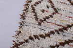 Moroccan berber rug 2.6 X 5.3 Feet - Boucherouite Rugs