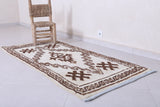 Moroccan berber rug 2.7 X 6.2 Feet