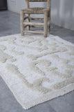 Moroccan small rug 2.7 X 4.1 Feet
