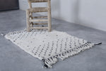 Moroccan handmade rug 2 X 2.9 Feet