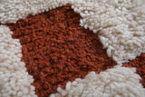 Checkered Moroccan rug - Hand knotted rug - Morocco rug