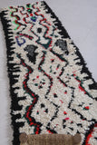 Moroccan berber rug 2.4 X 7.9 Feet - Boucherouite Rugs