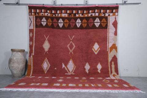 Moroccan azilal rug 10.2 X 12.3 Feet