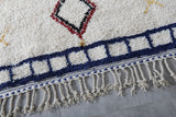 Hand Knotted Beni ourain rug - Berber Wool rug