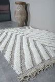 Moroccan Beni ourain rug 5.2 X 7.2 Feet