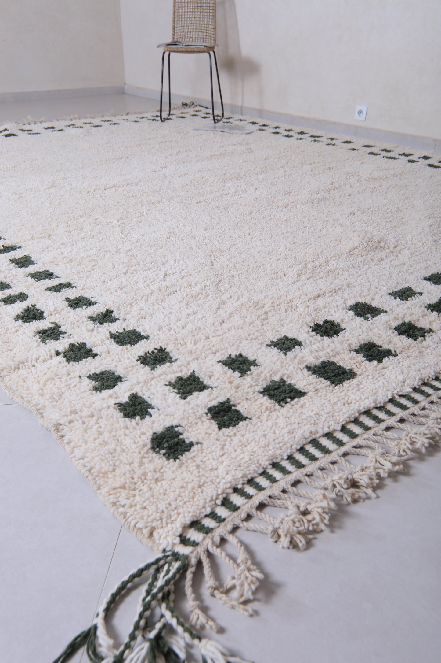 Moroccan rug - checkered rug - Contemporary custom rug