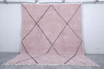 Moroccan rug Beni ourain Pink - Handmade Custom rug