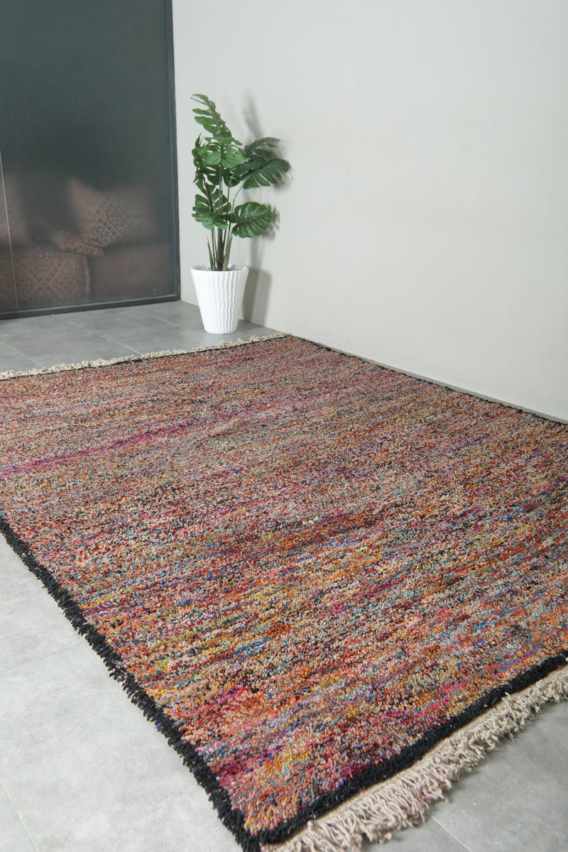 Handmade moroccan rug 7.9 x 10.1 feet Tribal area rug - Morocco rug