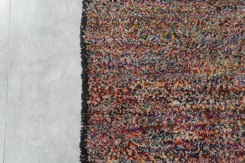 Handmade moroccan rug 7.9 x 10.1 feet Tribal area rug - Morocco rug