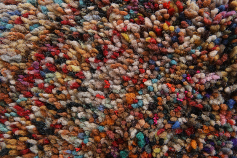 Handmade moroccan rug 7.9 x 10.1 feet Tribal area rug - Morocco rug