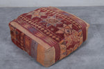Moroccan vintage ottoman pouf