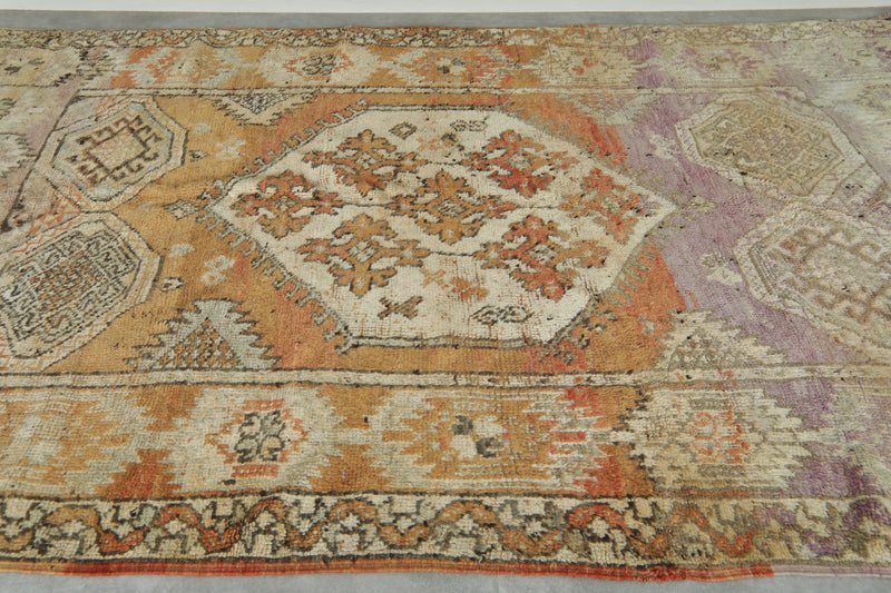 Abstract azilal rug - Authentic Moroccan wool area rug - 6.1 feet x 10.7 feet