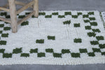 Moroccan Beni ourain rug 2.2 X 3.2 Feet