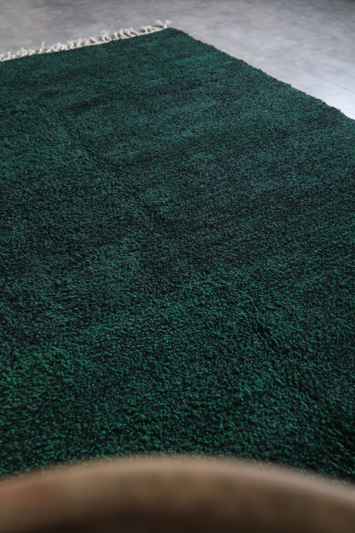 Custom Moroccan green rug - Moroccan Handmade Area rug