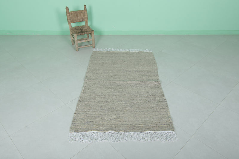 Moroccan Rug - 3.2 X 5.3 Feet | Handwoven Wool Area Rug