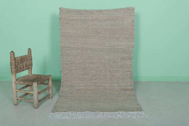 Moroccan Rug - 3.2 X 5.3 Feet | Handwoven Wool Area Rug