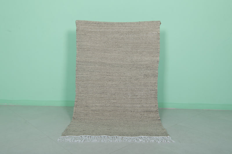 Moroccan Rug - 3.2 X 5.3 Feet | Handwoven Wool Area Rug