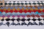 Moroccan rug 2.6 X 5.9 Feet - Boucherouite Rugs
