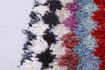 Moroccan rug 2.6 X 5.9 Feet - Boucherouite Rugs