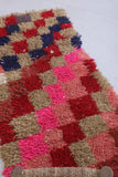Moroccan berber rug 2.1 X 5.1 Feet - Boucherouite Rugs