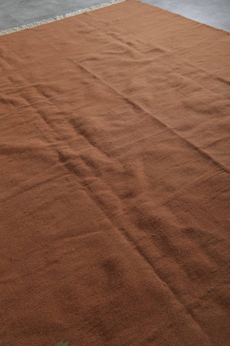 Moroccan Wool Rug 8.3x10.6 FT - Handwoven Berber Design - 