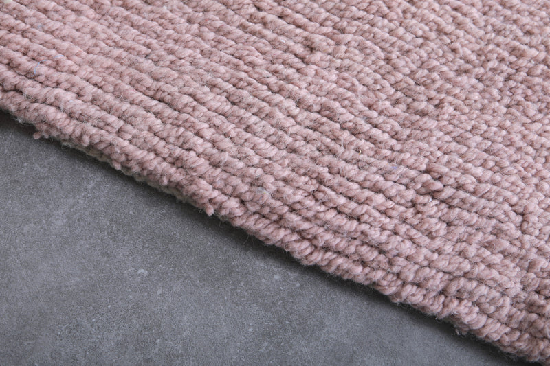Moroccan Rug - 2.3x10 FT | Handwoven Pink Runner - Runner moroccan rugs