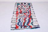 Moroccan rug 2.8 X 5.9 Feet - Boucherouite Rugs