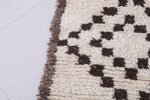 Moroccan rug 1.9 X 6.3 Feet - Boucherouite Rugs