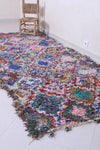 Moroccan rug 4.1 X 10 Feet - Boucherouite Rugs