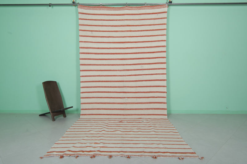 Hand-knotted Moroccan rug 6.2 FT x 13.1 FT - 